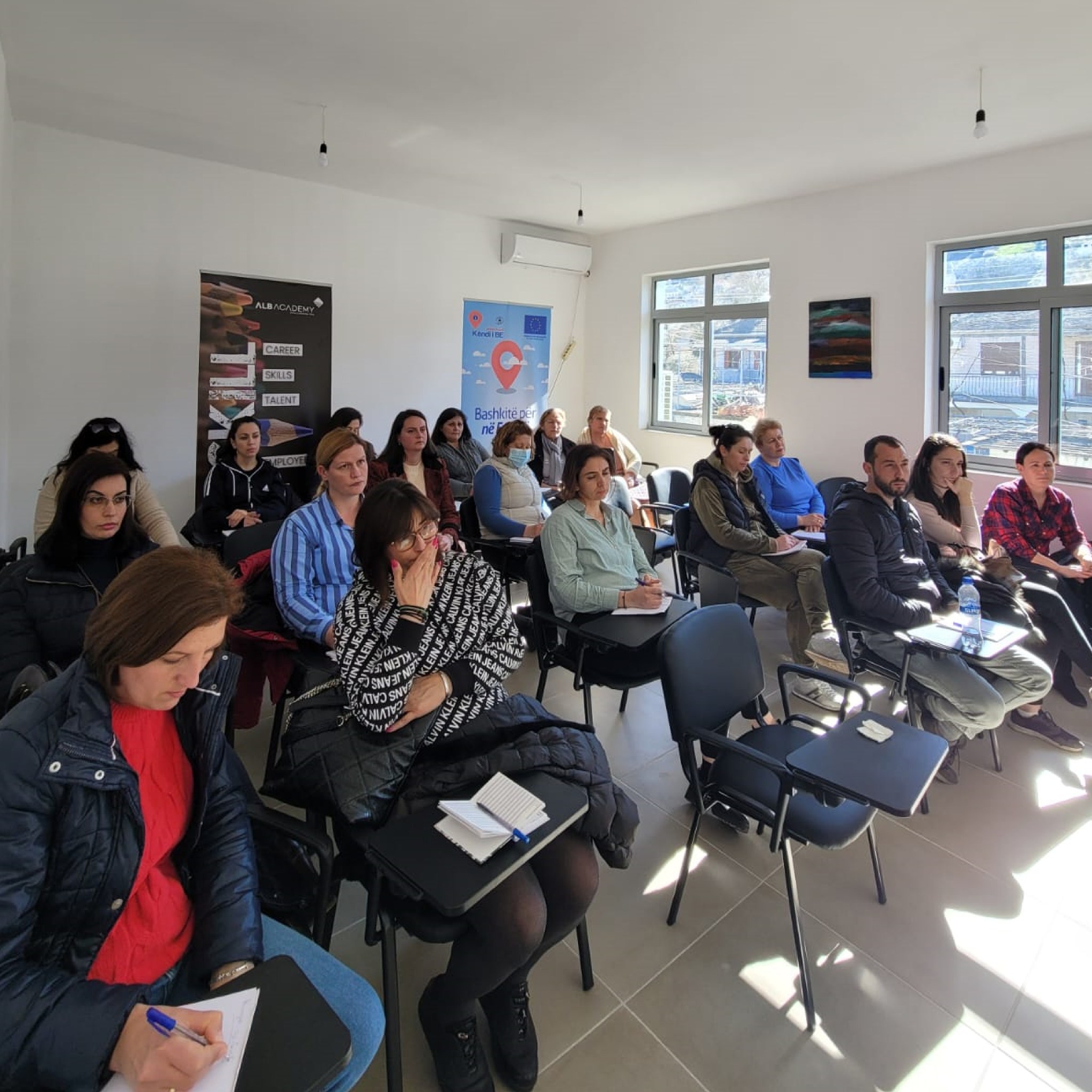 Training sessions with trainer @alidakondi in Dropull Municipality