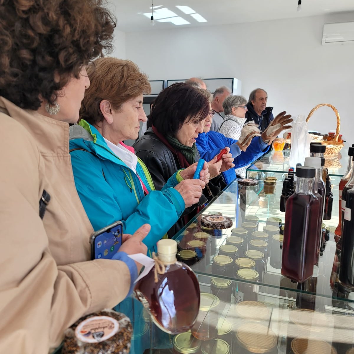 Dervician Social Enterprise Development Centre, we welcomed our first visitors to the centre store