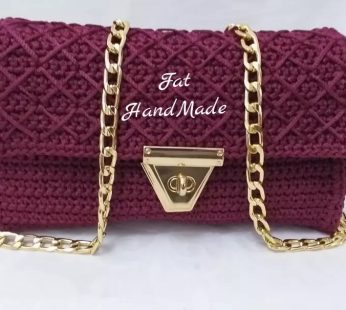 Acrylic thread bag – Përmasa 25:12 cm